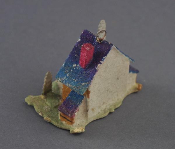 Cardboard ornament Villa, ca. 1940