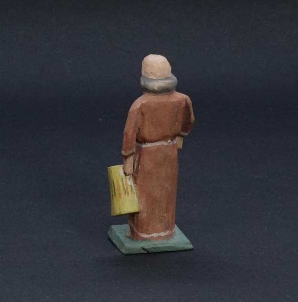 Grulich nativity figure  " Monk with Jug " (7 cm)