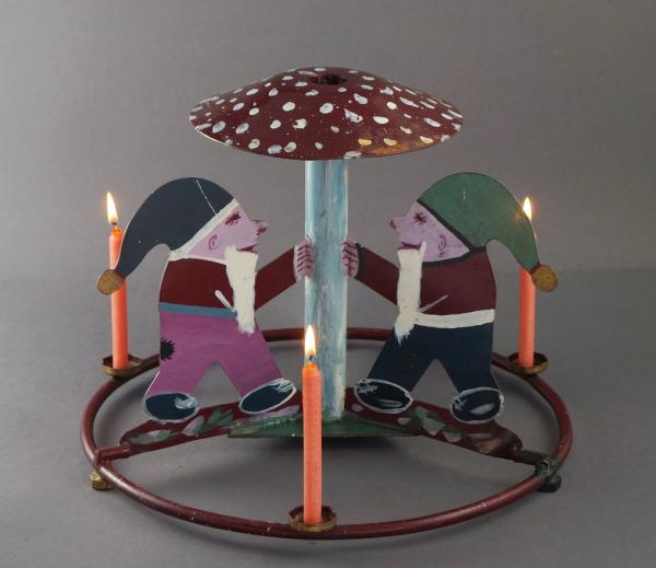 Metal Christmas Tree stand with Dwarfs