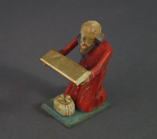 Grulicher Krippenfigur König " Melchior " (10 cm)