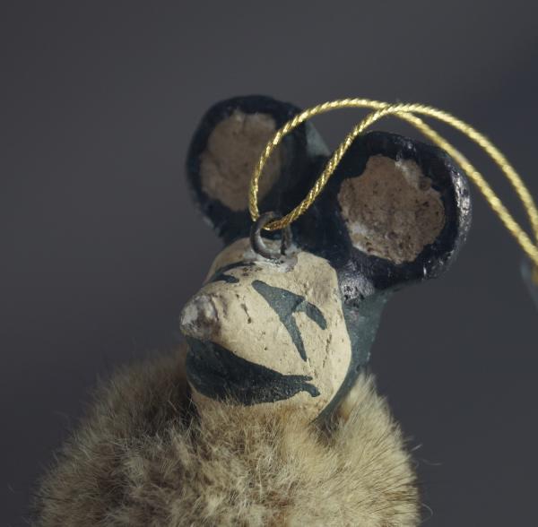 Mickey Mouse with Rabbit fur and Chenille, ca. 1930