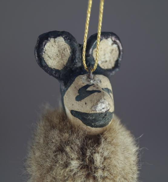 Mickey Mouse with Rabbit fur and Chenille, ca. 1930
