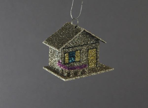 Cardboard ornament House, ca. 1940/1950