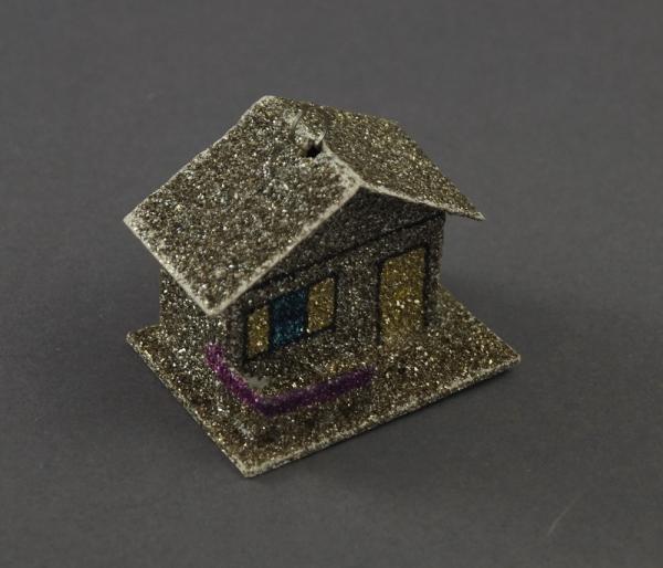 Cardboard ornament House, ca. 1940/1950