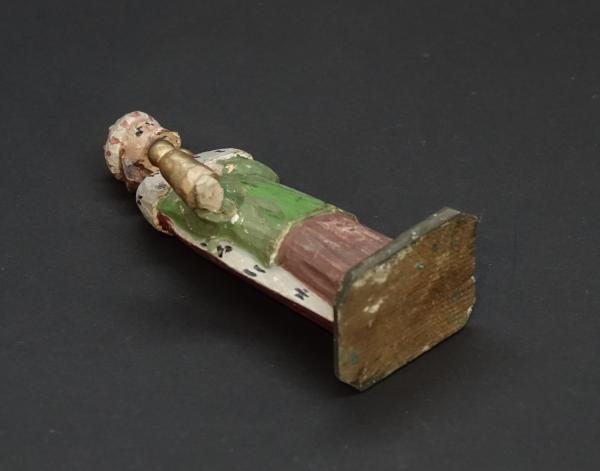 Grulicher Krippenfigur König " Balthasar ", ~ 1900  (10 cm)