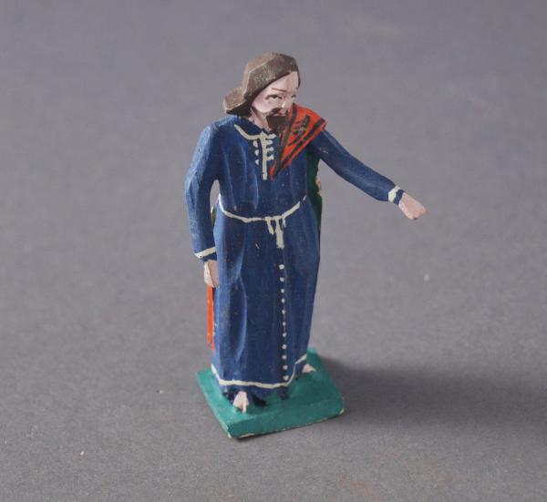 Grulicher Krippenfigur " Josef "  um 1900 (7 cm)