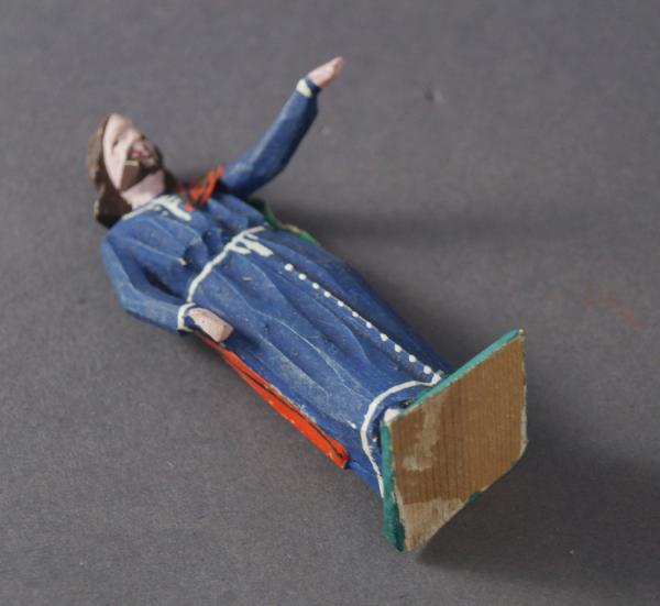 Grulicher Krippenfigur " Josef "  um 1900 (7 cm)