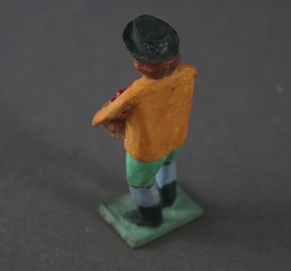Grulicher Krippenfigur "Gabenbringer mit Früchten" (5 cm)