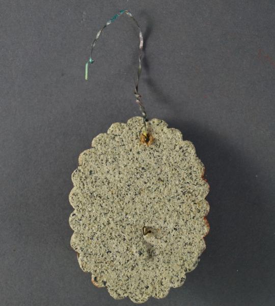 Cardboard ornament with Gnome, ca. 1940