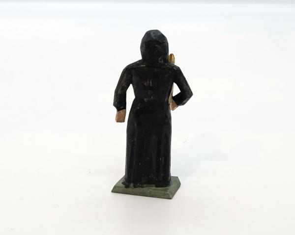 Grulicher Krippenfigur " Nonne mit brennender Kerze " (7 cm)