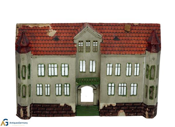Gebäude Rathaus für eine Krippe,  19. Jh.