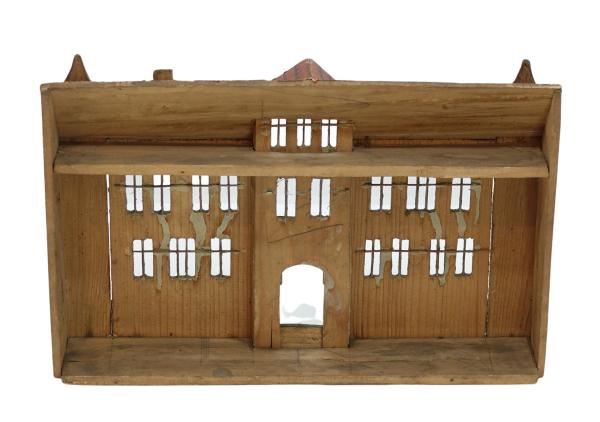 Gebäude Rathaus für eine Krippe,  19. Jh.