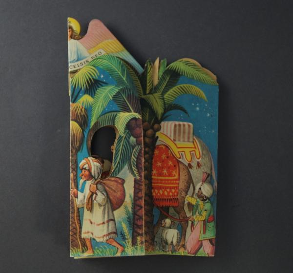 Cardboard Pop-up Nativity Scene, Vojtech Kubasta, ~ 1968