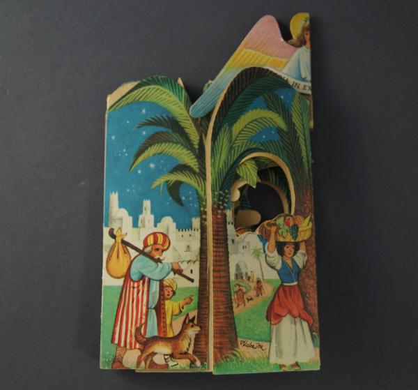 Cardboard Pop-up Nativity Scene, Vojtech Kubasta, ~ 1968
