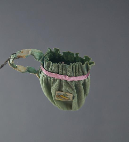 Crepe paper Candy basket ~ 1920