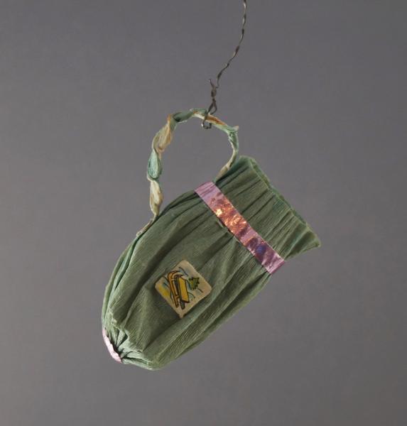 Crepe paper Candy basket ~ 1920