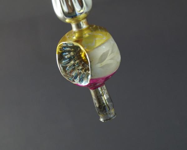 Christbaumspitze aus Glas