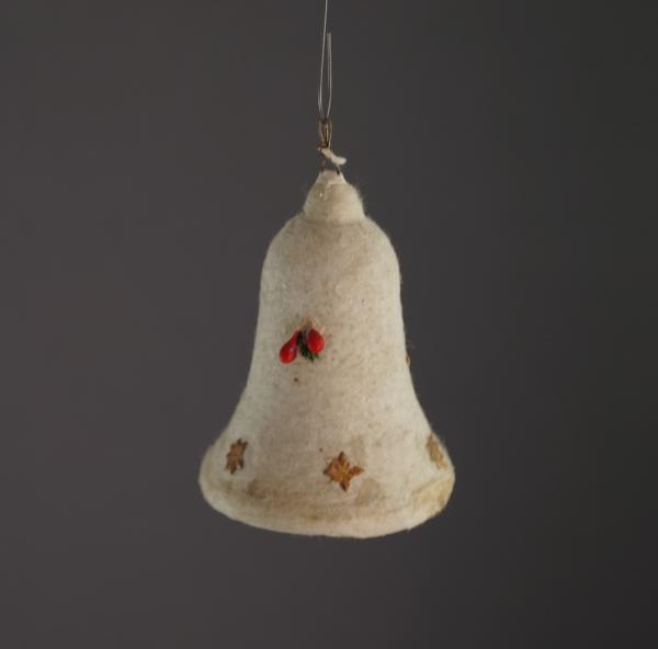 Glocke aus Watte mit Engel Oblate ~ 1920