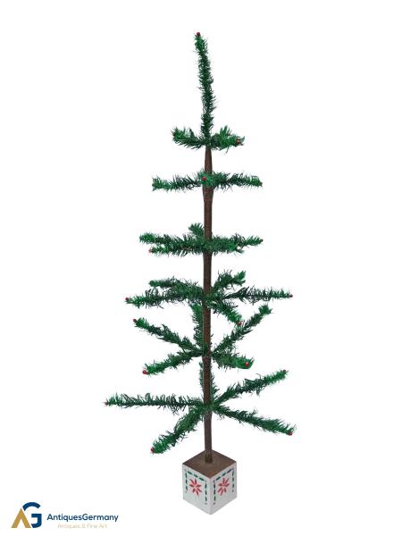 Gansfederbaum / Federbaum,  90 cm, ca. 1930