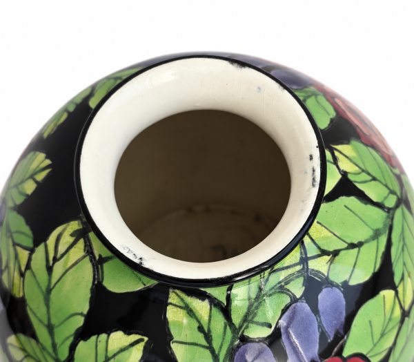 Ernst Wahliss, Vienna – Ceramic Vase with Floral Decoration, circa 1910
