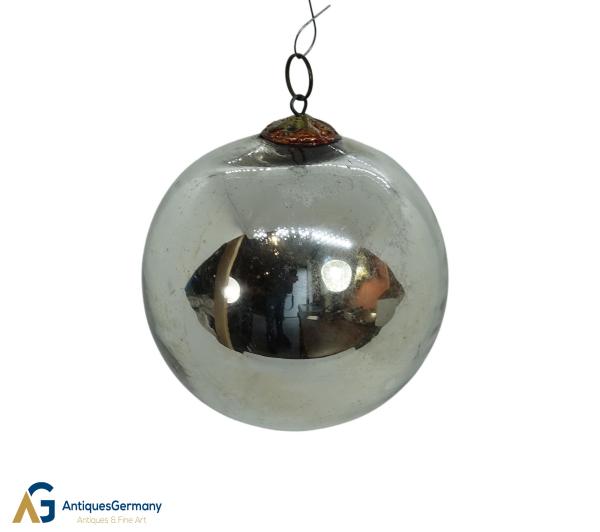 Silver Biedermeier Kugel (8 cm)