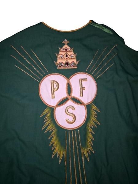Antike Pluviale, Kasel, Ornat, Messgewand, Vestment