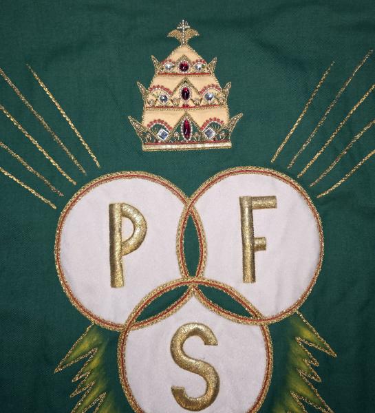 Antike Pluviale, Kasel, Ornat, Messgewand, Vestment