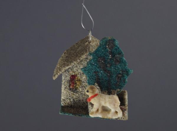 Cardboard ornament with Sheep, ca. 1930
