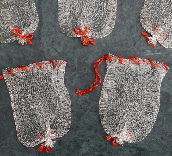5 Candy bags, ca.1930