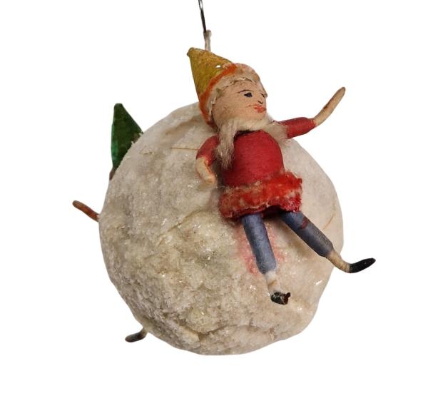 Gnomes on spun cotton ball