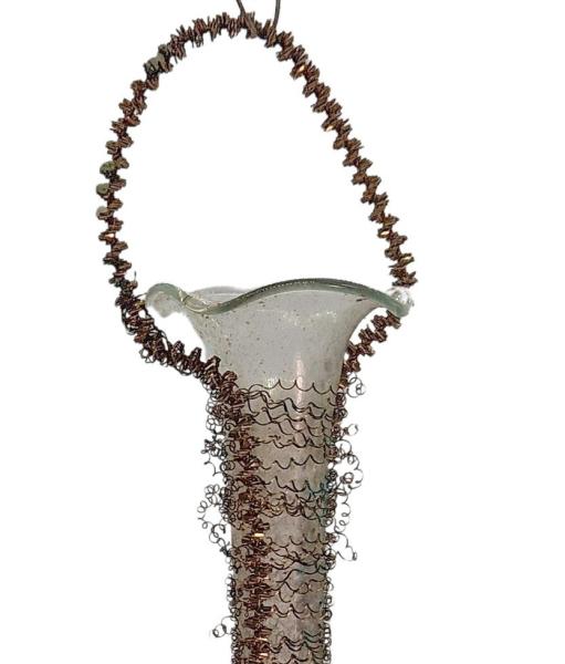 Wire wrapped Vase, ca. 1890/1900