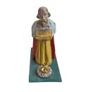 Antike Grulicher Krippenfigur / Hl. König Melchior um 1920 (10 cm)