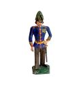 Antike Grulicher Krippenfigur / Soldat um 1900 (10 cm)