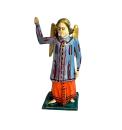 Antike Grulicher Krippenfigur / Engel um 1900  (10 cm)