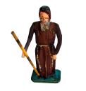 Antique grulich crib figurine, Monk around 1900  (10 cm)