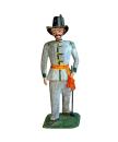 Antique grulich crib figurine, Soldier around 1900 (10 cm)