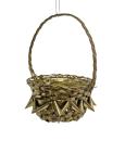Antiker Christbaumschmuck, Körbchen aus Messing / Candy Container um 1920