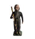 Antique grulich crib figurine, Monk around 1900 (10 cm)