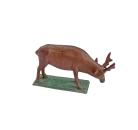 Antike Grulicher Krippenfigur / Hirsch1900 (7 cm)