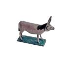 Antike Grulicher Krippenfigur, Esel um 1920