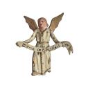 Antike Grulicher Krippenfigur / Verkündigungsengel, um 1900 (7 cm)