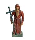Antique grulich crib figurine, monk, around 1900 (7 cm)