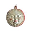 Lauscha Kugel with sun / moon, around 1910