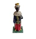 Antique grulich crib figurine, Holy King Caspar, around 1900 (10 cm)
