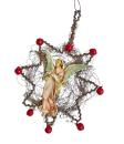 Antiker Christbaumschmuck, Ornament aus Draht um 1920