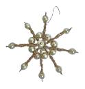 Vintage ornament, Star / Snowflake around 1950