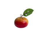 Apfel / Frucht aus Watte um 1900