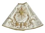 Antikes Chalice veil / velum, ciborium veil um 1900