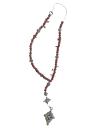 Rosary filigree made of silver / cross with enamel, 19th century