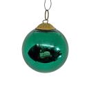Grüne Biedermeierkugel, Meisenthal Vergo  (5 cm)